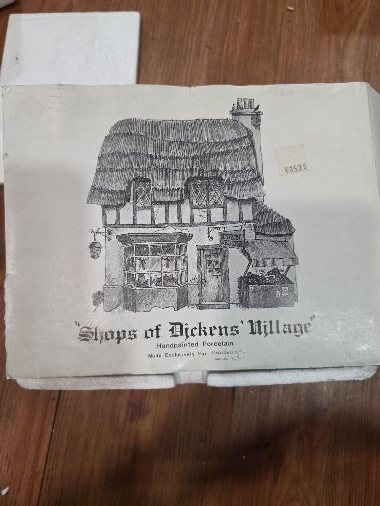 Department 56 Dickens Village Shop