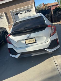 Honda Civic Hatchback White 2019