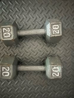 20 lb dumbbells $45