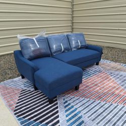 Outdoor Sofa Sleeper Blue Fabric Sleeper Sofa