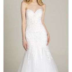 TRUMPET WEDDING DRESS