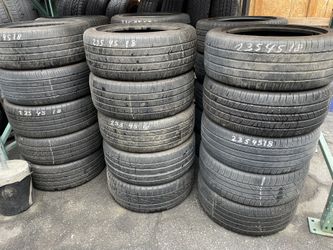235 45 18 USED TIRES HONDA ACCORD NISSAN MAXIMA TOYOTA CAMRY
