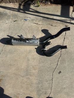 Yfz 450 exhaust pipe