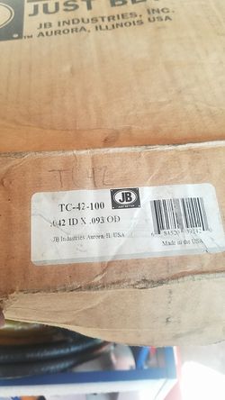 JB capillary tube TC42 approx 90 ft