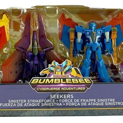 Transformers Sinister Strikeforce Seekers 4-Pack Starscream Thundercracker Skywarp Thrust, NEW, $20 each