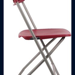 Red Folding Chair pack of 8