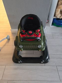 2 Baby Walkers + Jeep Baby Walker – Like New!