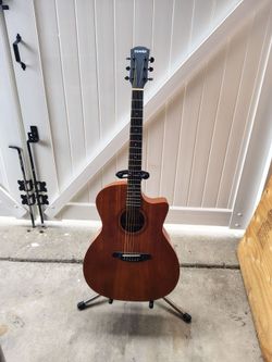 Donner DMG-1 Solid Mahogany Top Acoustic Guitar