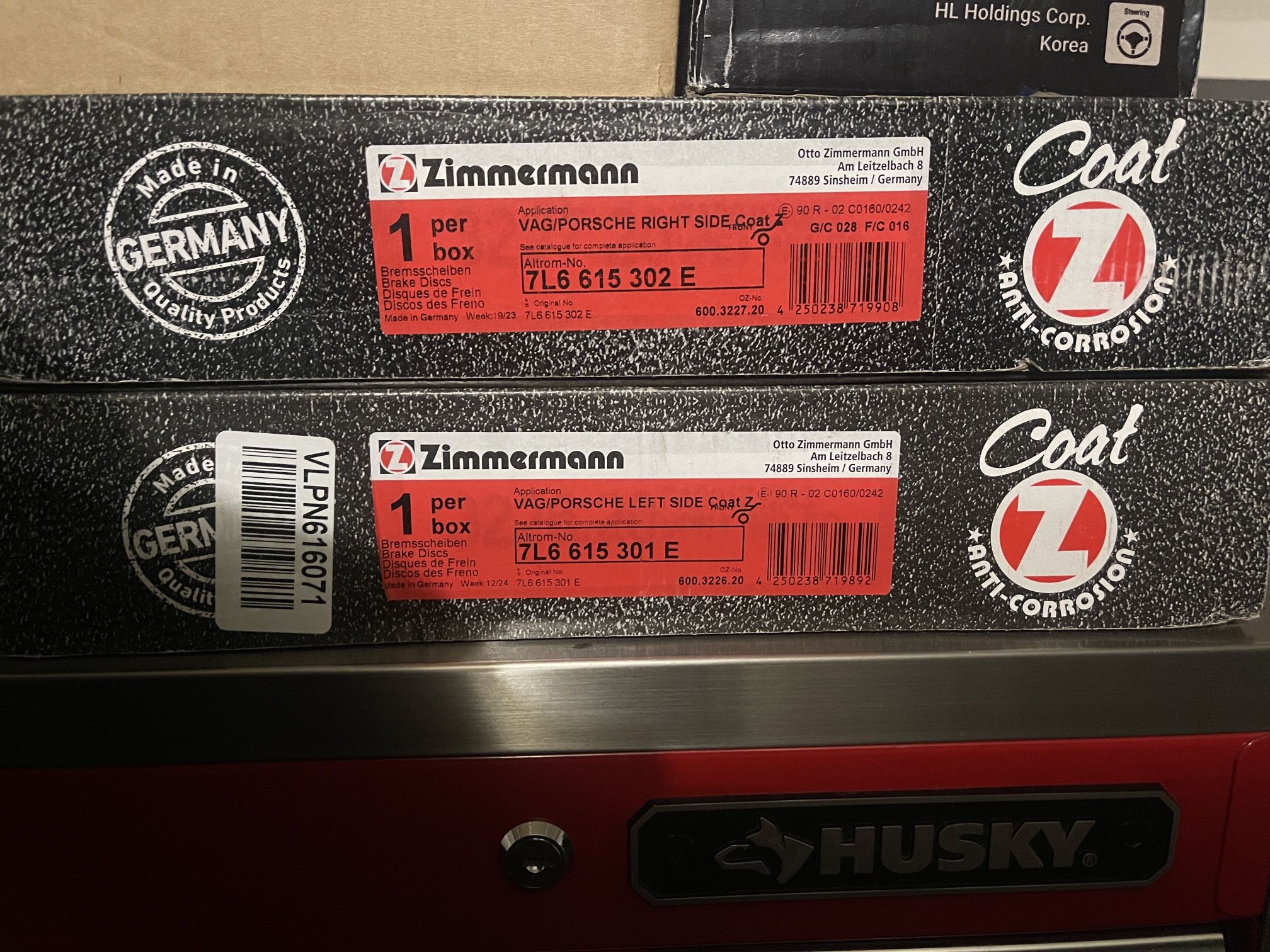 Zimmermann Rotors Brembo pads