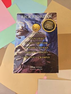 Rick Riordan The Heroes of Olympus Complete 5-Book Box Set