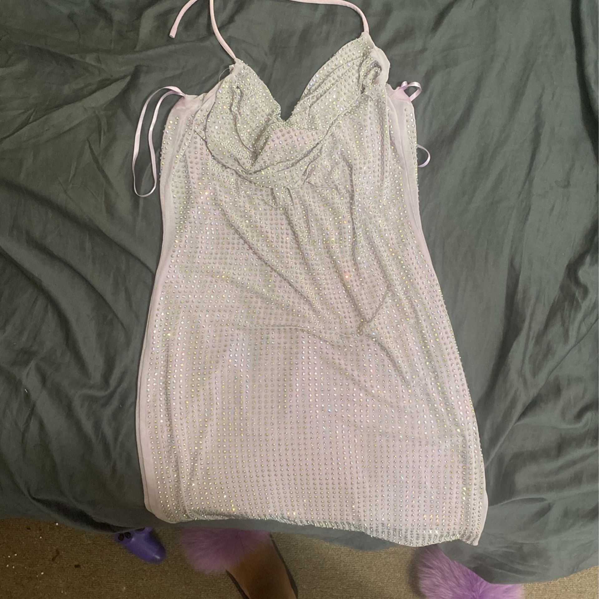 Purple Gem Dress Fashion Nova