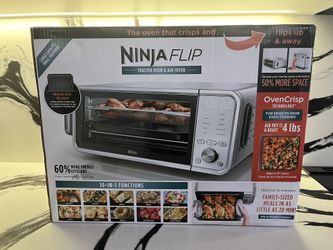 Ninja Flip Air Fryer And Toaster Oven 