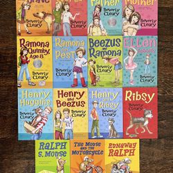 Beverly Cleary Books (lot of 15) Paperback Children’s **EXCELLENT**