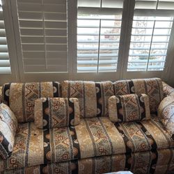 Midcentury Couch 78” Wide/Long