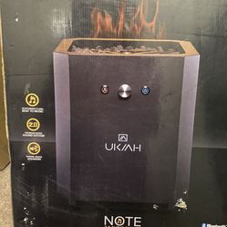 Brand New Number Opened Fire Pit With Bluetooth Speaker