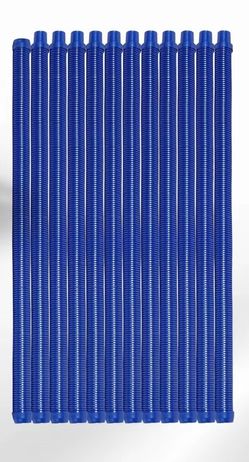 Pool hoses blue total 12 (including one double female ends)