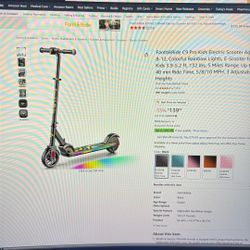 Brand New Unopened FanttikRide C9 Pro Kids Electric Scooter 