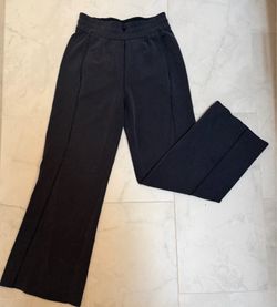 Dark grey Lululemon ribbed legging