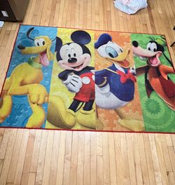 Baby/Toddler/kids large  Disney Mickey Mouse carpet
