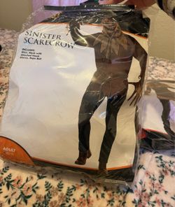 Creepy scarecrow men’s costume
