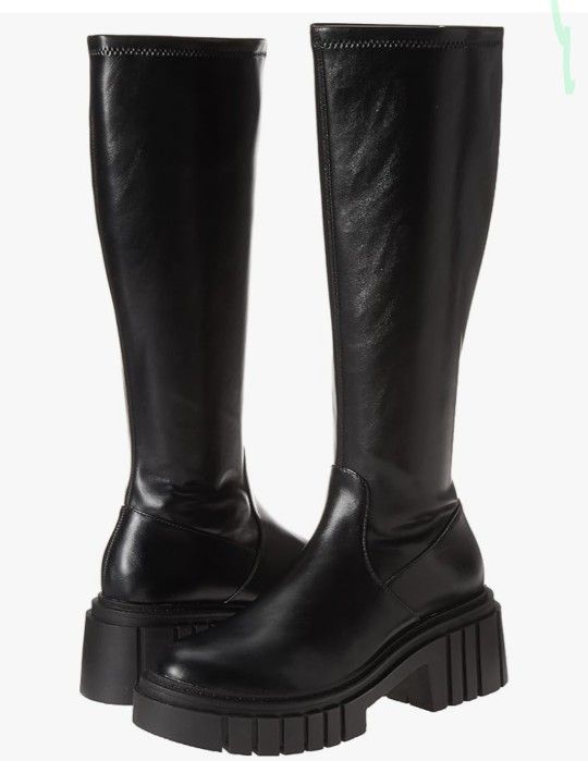 The Drop Women's Kennedy Pull-On Lug Sole Platform Boot