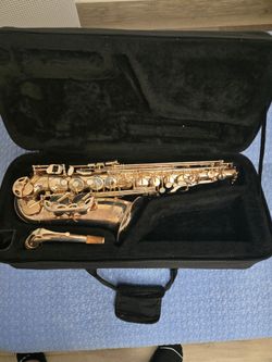 Alto Saxophone silver.