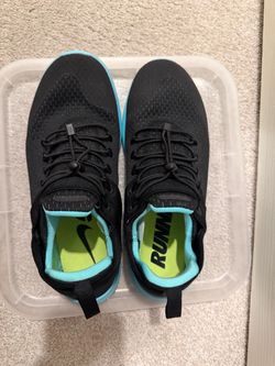 Nike Running Sneakers Black Teal 8.5 women’s