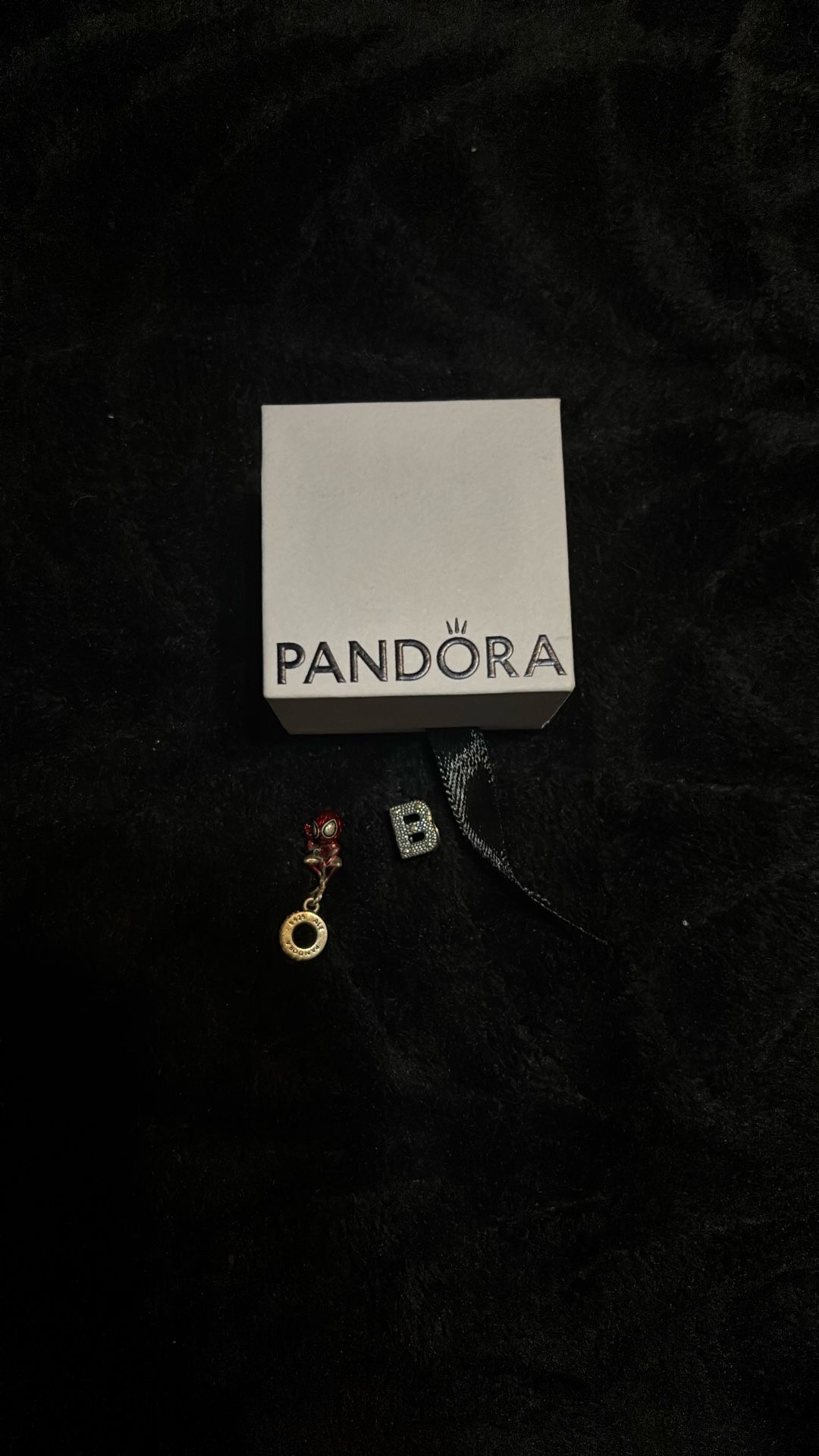 Pandora Spider Man and B charm