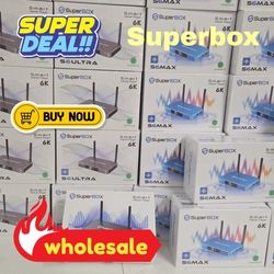 SUPER BOX SMART TV BOX SUPERBOX S6 MAX  Ultimate TV Solution