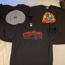 Spitfire And Thrasher Tees