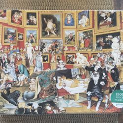 Gali’s on Meowsterpiece 1500-Piece Puzzle - Like New