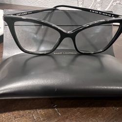 Saint Laurent Glasses With Display Lenses 