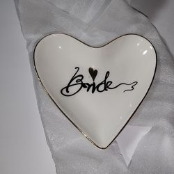$5.    Bride Jewelry Porcelain Plate