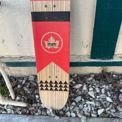 maple wood skateboard