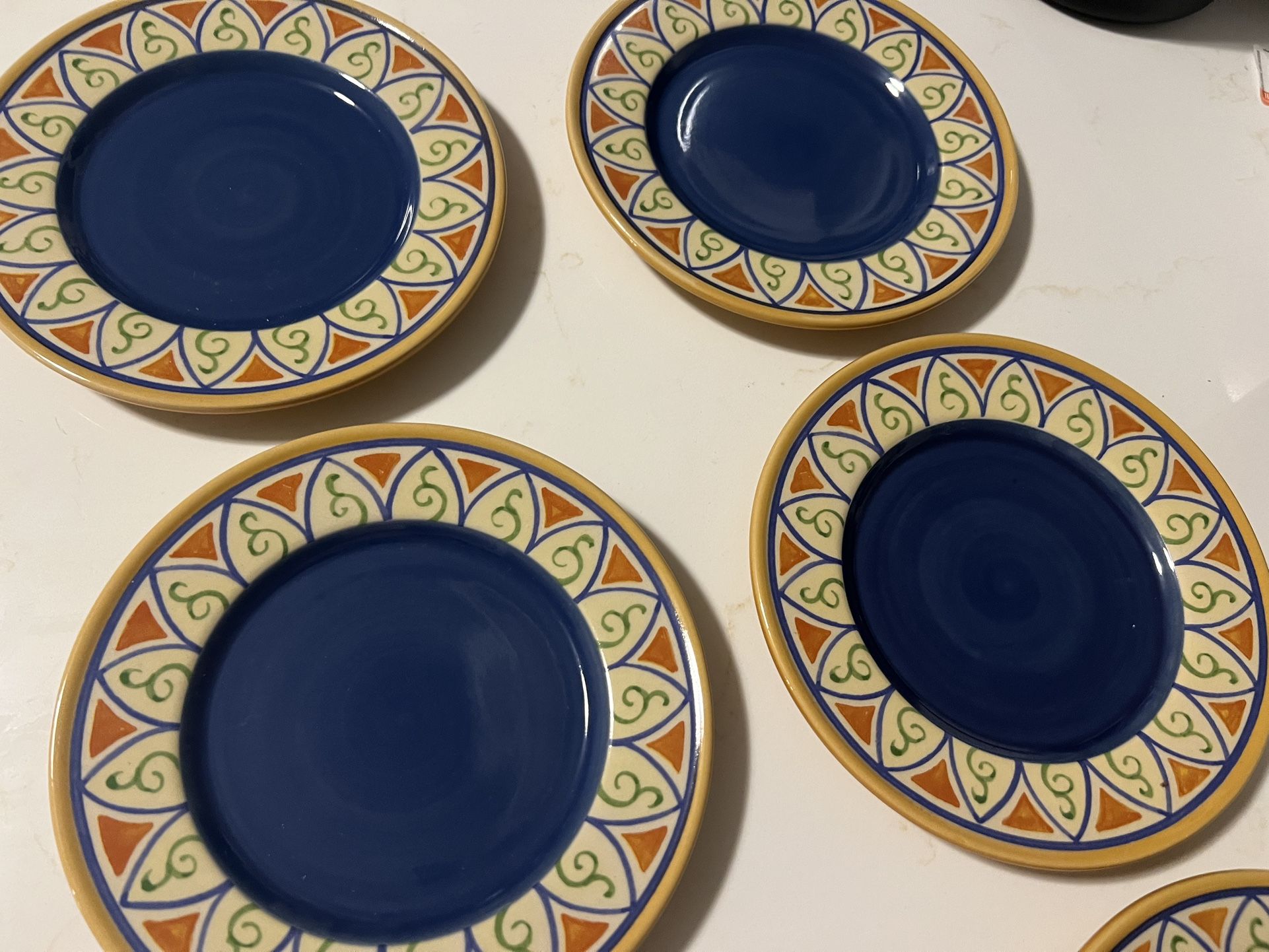 Hand Painted Antique Plates