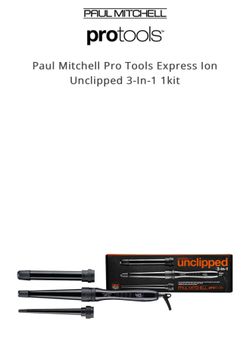 Paul Mitchell Pro Tools Express Ion Unclipped 3-In-1 1kit