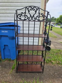 Folding book shelf