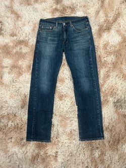 505 dark blue Levi jeans