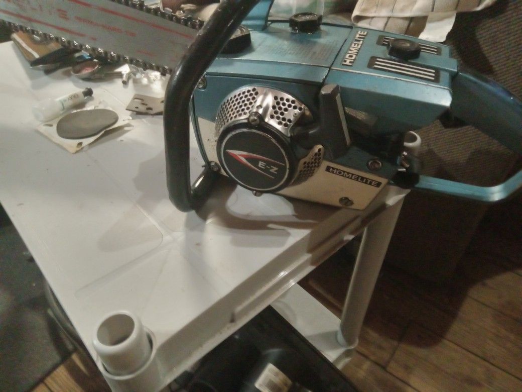 Vintage Homelite Chainsaw