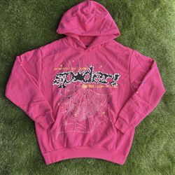 Pink Sp5der Hoodie