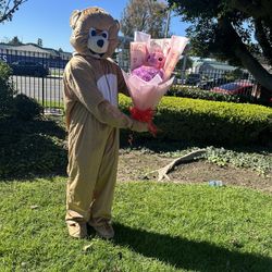 Ramos 💐 Entrega Sorpresa Con Oso 🐻