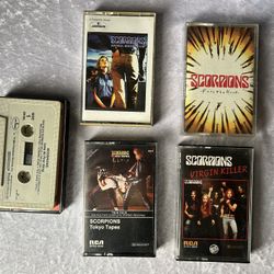 Cassette Tape Lot- SCORPIONS 