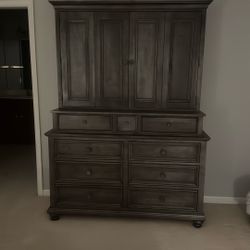 Ethan Allen - Carter Component Deck And Video Upper cabinet