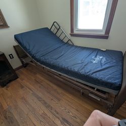 FREE: Invacare Electric Hospital Bed & Solace Mattress