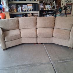 Beautiful two piece sofa Couch