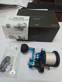 Daiwa Saltist LD20 2-Speed Good Condition With 40lb Braid