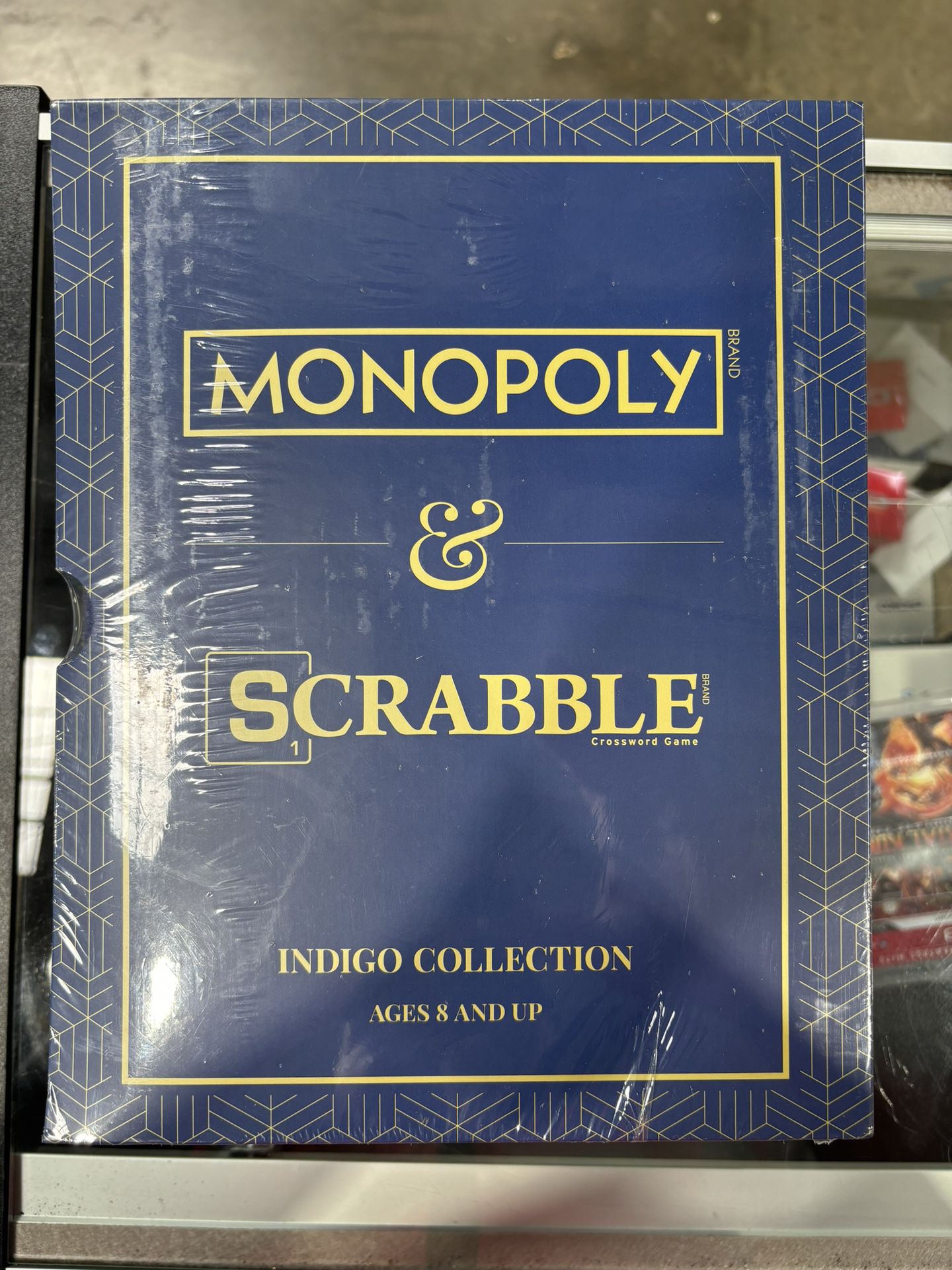Monopoly And Scramble Indigo Collection