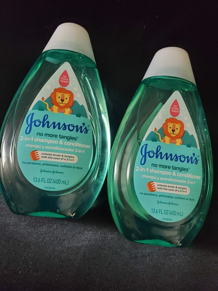 Johnson baby 2-in-1 shampoo &conditioner