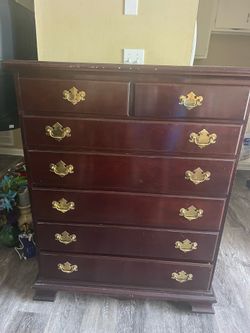 Tall chest of drawers