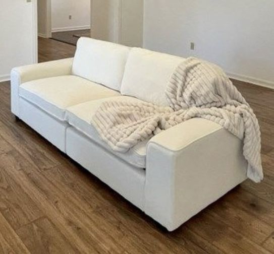 Cream White Sofa Couch